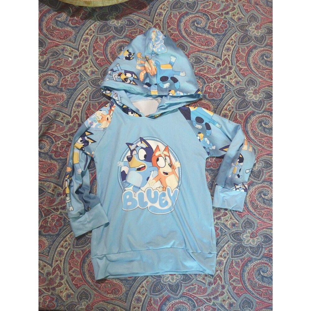 BLUEY Hooded sweatshirt hoodie for kids size 4T brand new